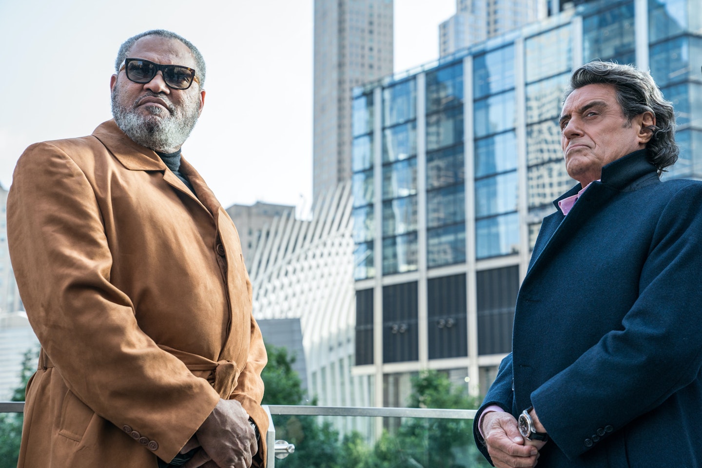 Laurence Fishburne and Ian McShane in John Wick: Chapter 3 – Parabellum