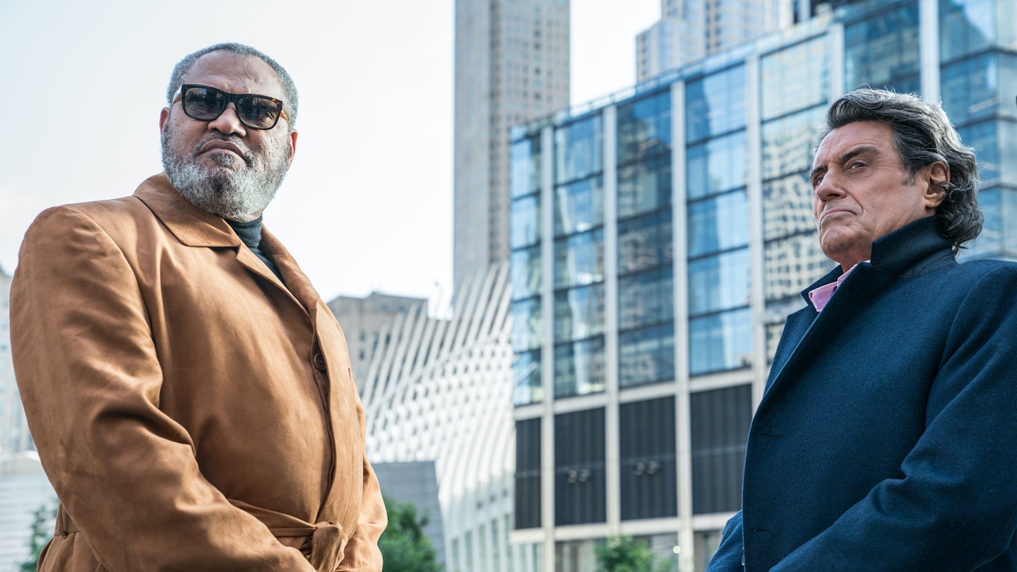 Laurence Fishburne and Ian McShane in John Wick: Chapter 3 – Parabellum