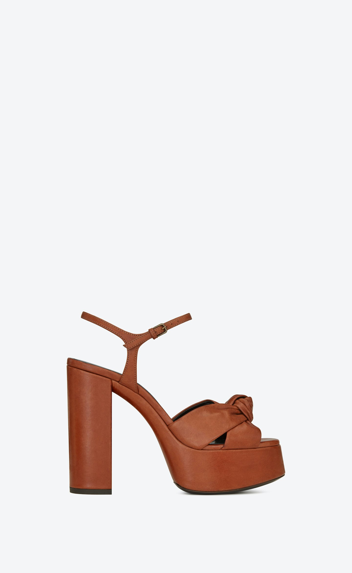 Saint Laurent, Bianca Sandals In Smooth Leather, £660