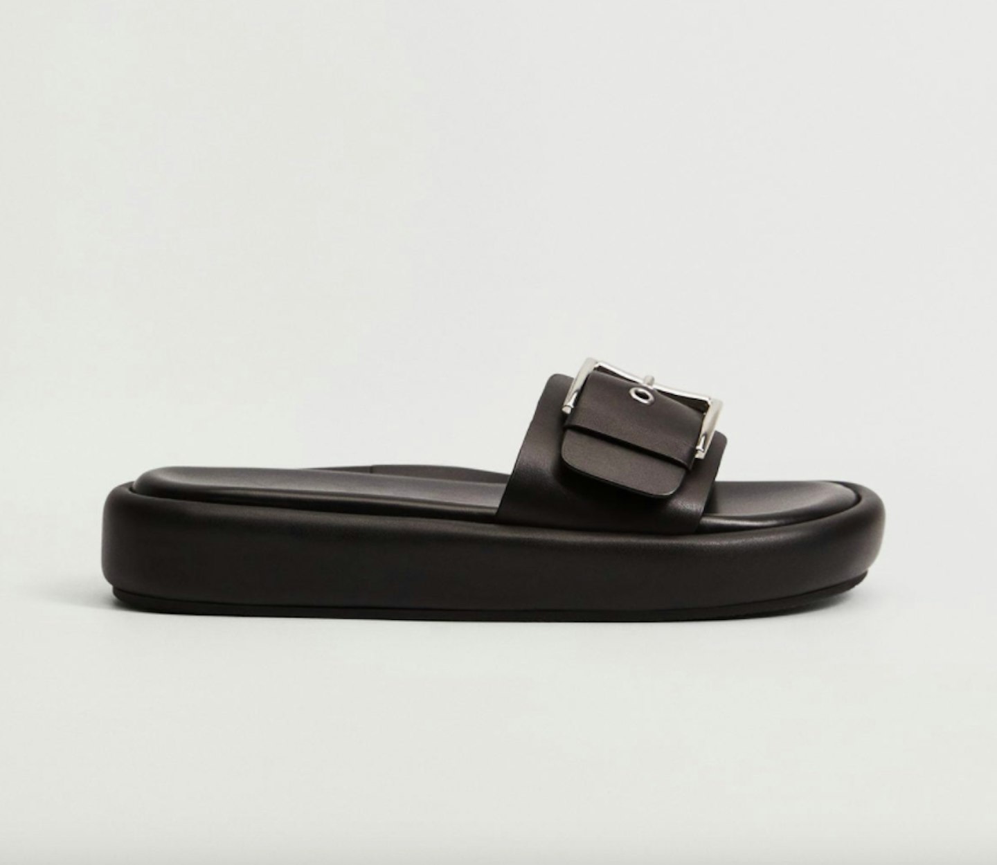 Mango, Buckle Leather Sandals, £49.99