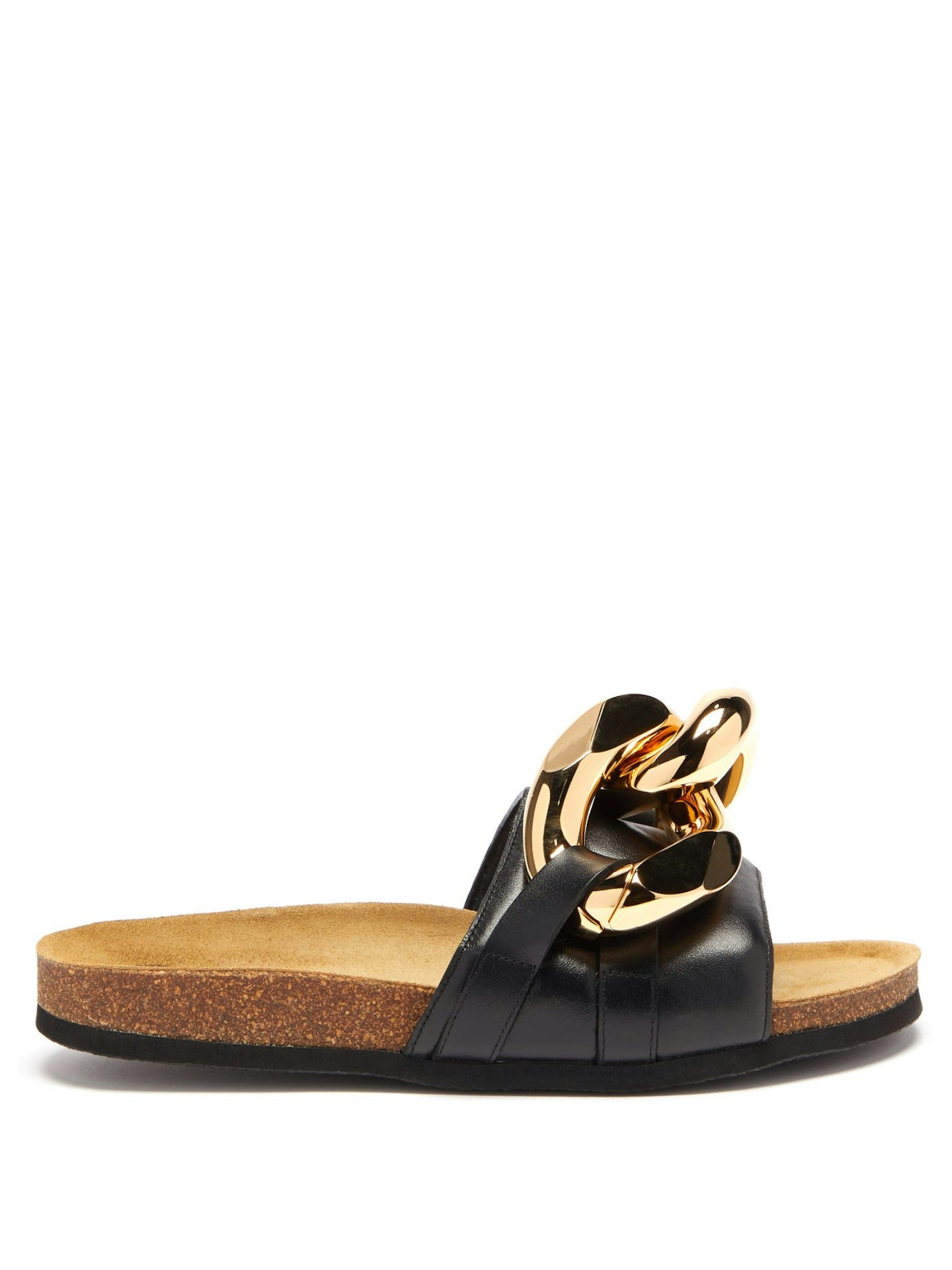 JW Anderson, Chain Leather Slides, £465