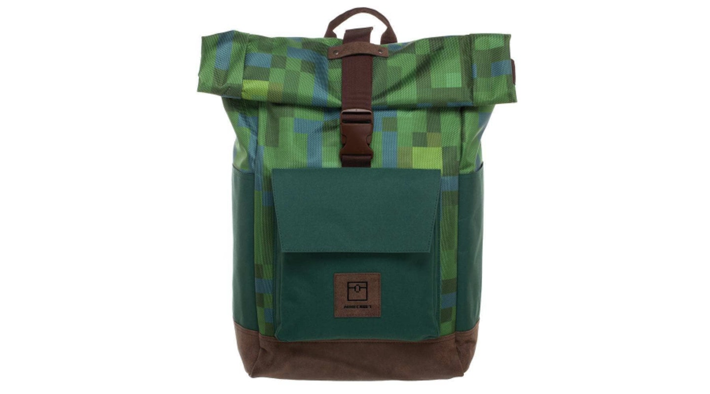 Minecraft Premium Explorer Rolltop Backpack