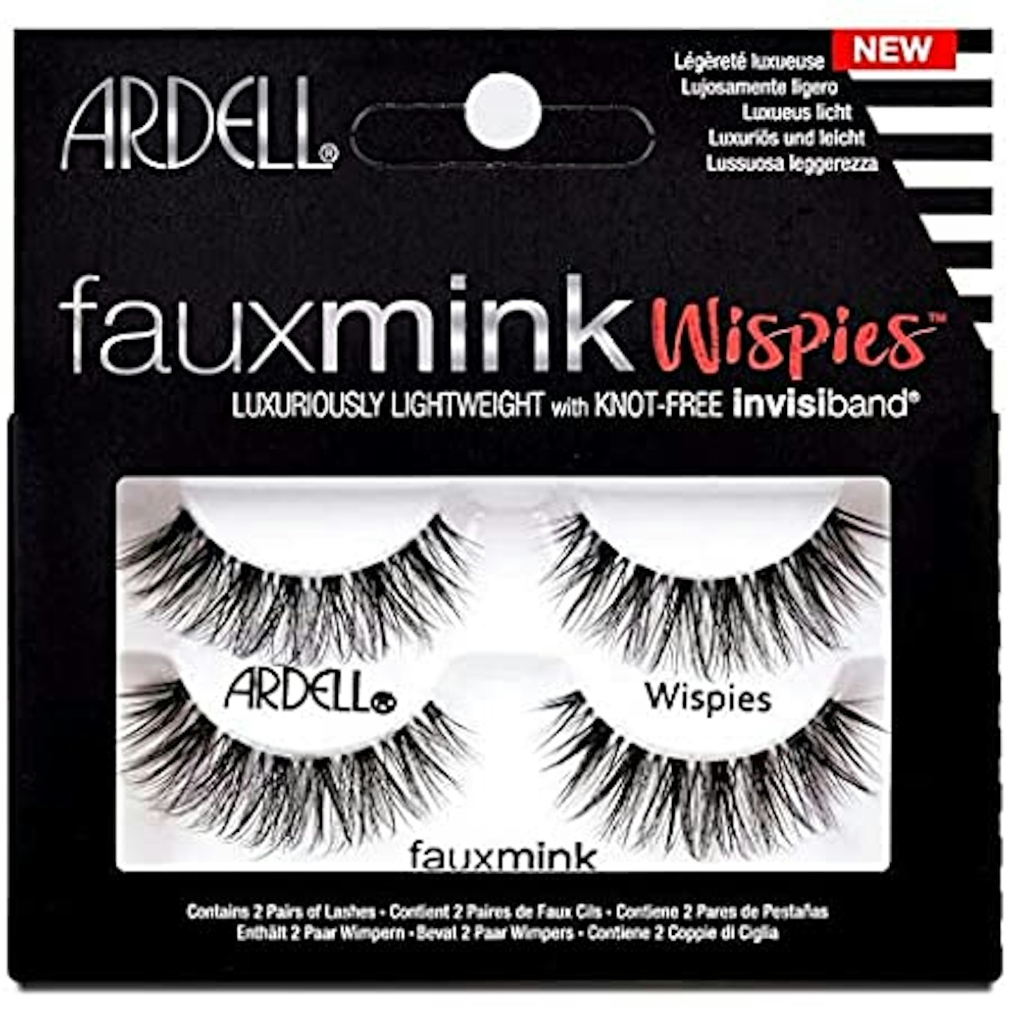 Ardell Faux Mink Wispies Lashes Twin Pack, £12