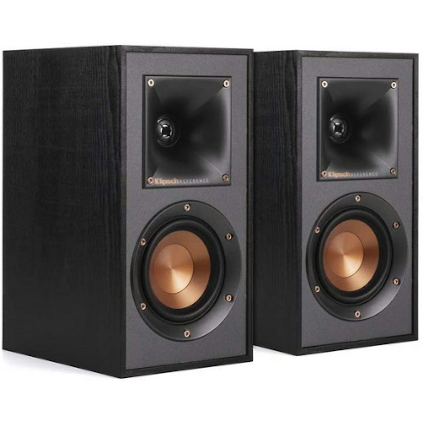 Klipsch R-41M Powerful Detailed Bookshelf Home Speaker Set