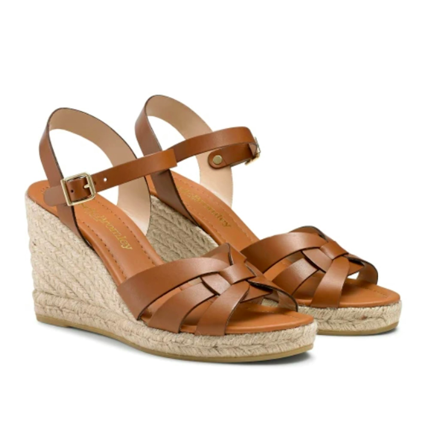 Russell & Bromley, Headspin Woven Espadrille Wedges, £155