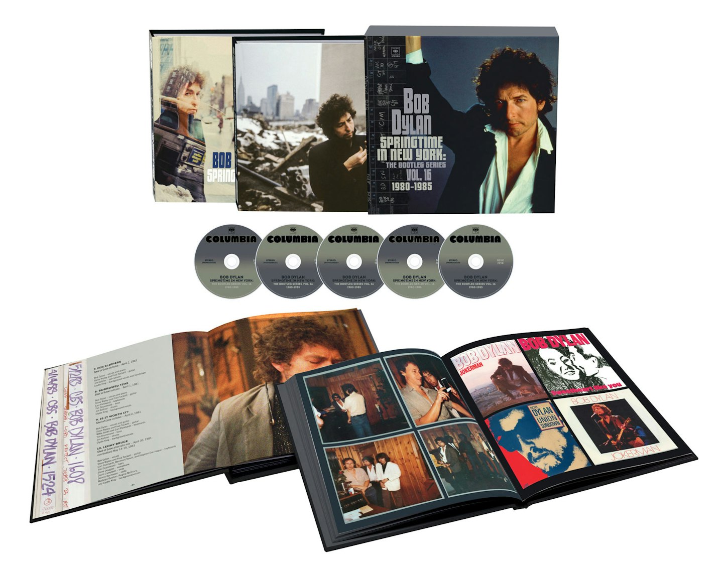 Bob Dylan’s Bootleg 16: the 5-CD package