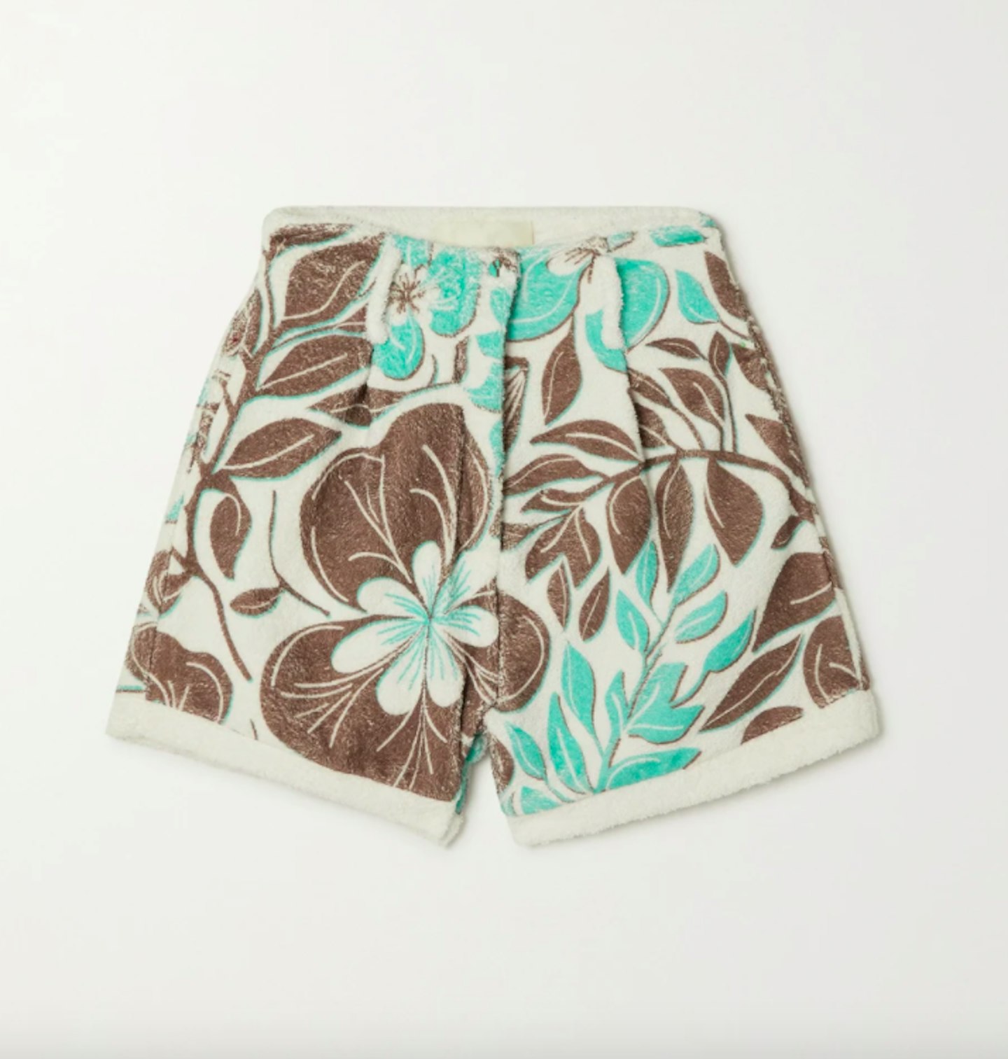 Racil, Floral-Print Cotton-Terry Shorts, £290