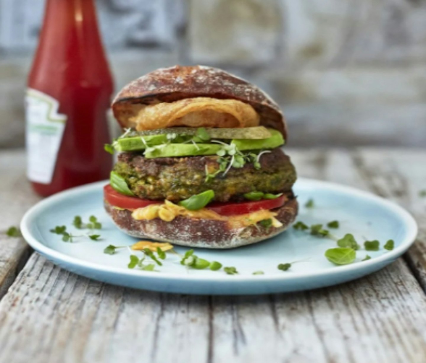 The 'brilliant' veggie burger