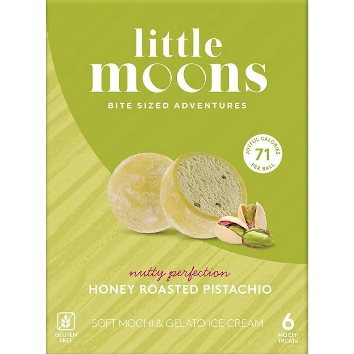 Little Moons Honey Roasted Pistachio Mochi Ice Cream