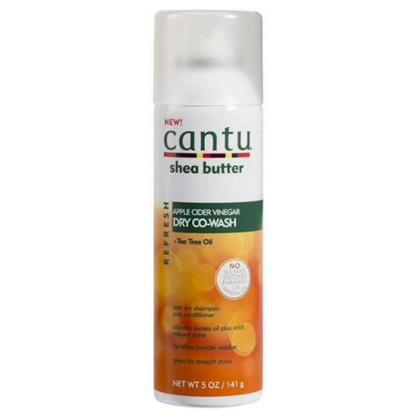 Cantu Refresh Apple Cider Vinegar Dry Co-Wash on white background