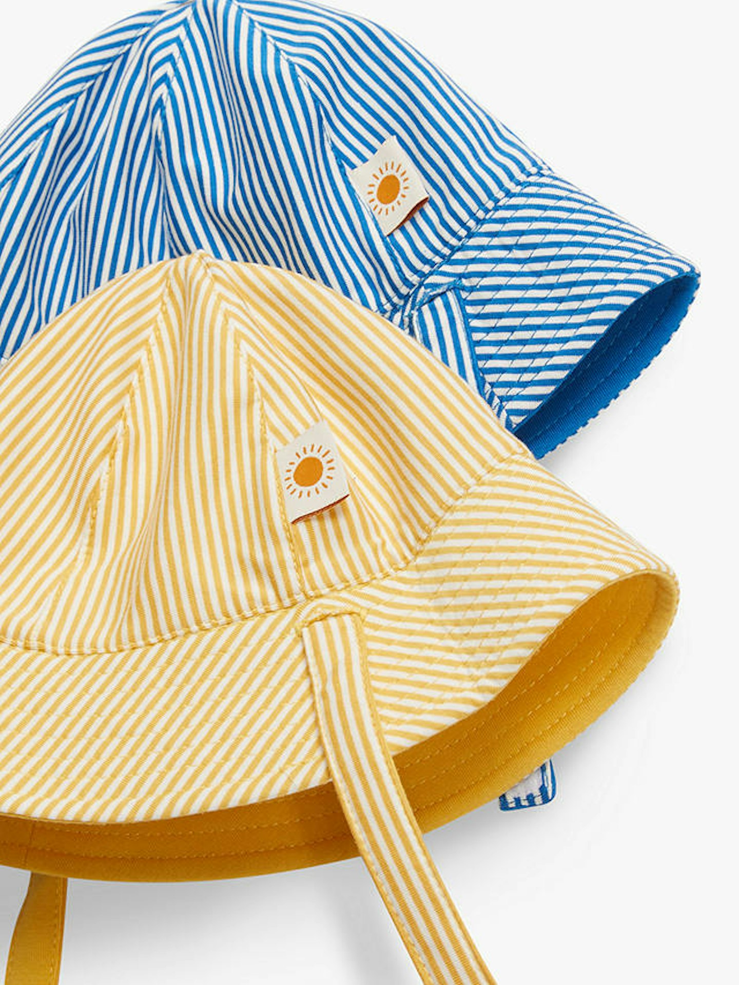 John Lewis & Partners, Baby Reversible Stripe Sun Hat, £8.50