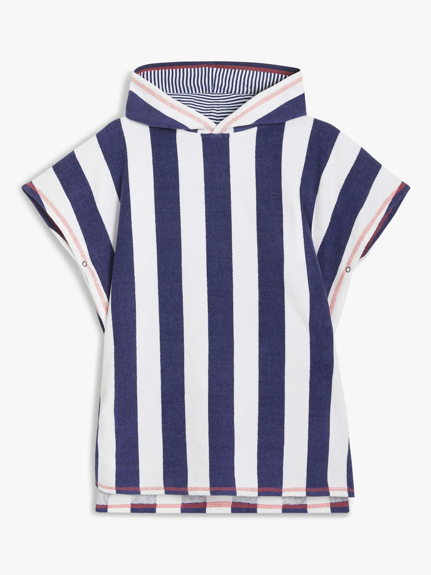 John Lewis & Partners, Kids Stripe Towelling Poncho, £16
