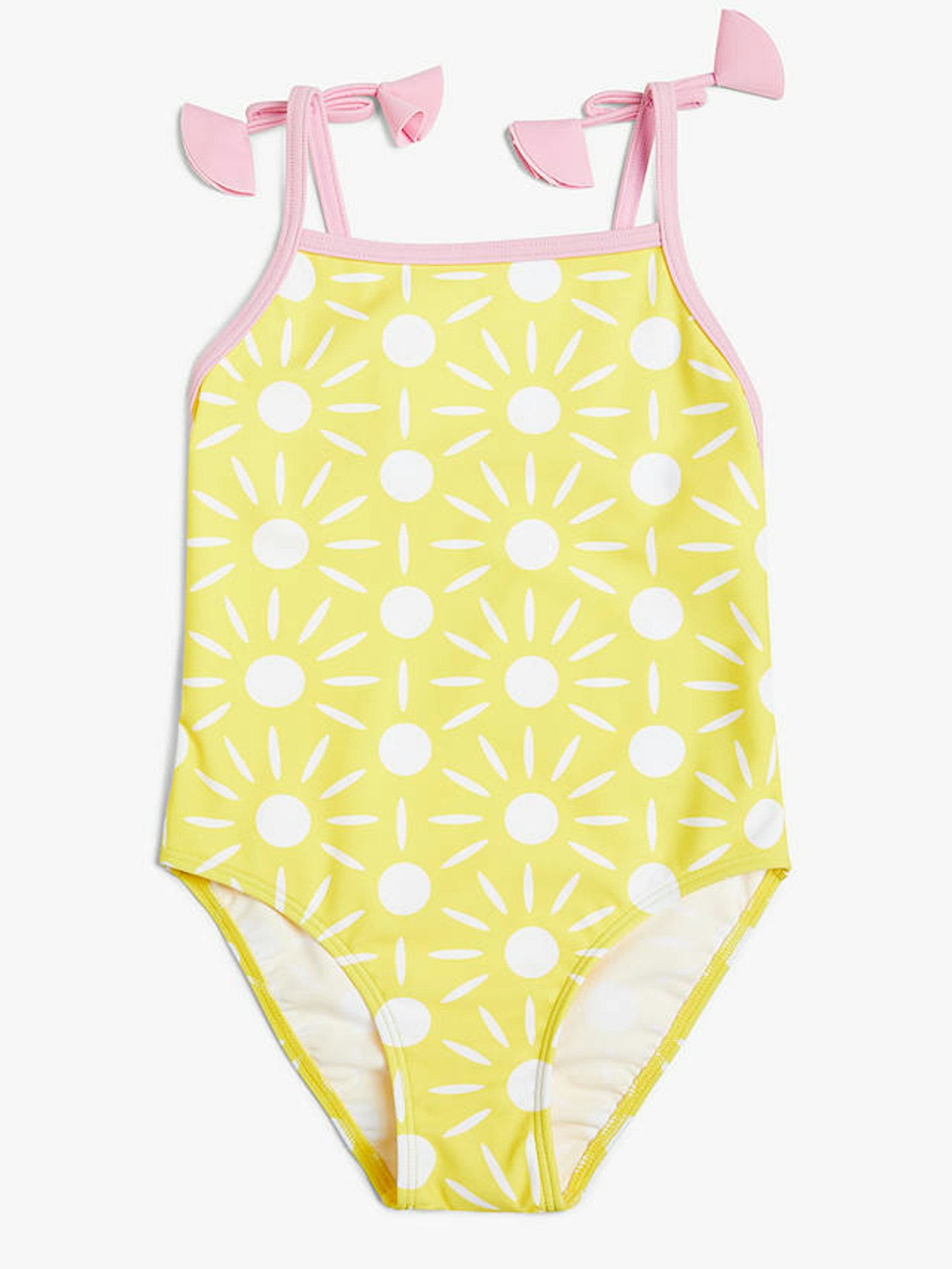 John Lewis & Partners, Kids Pineapple Tassel Strap Swimsuit, £6