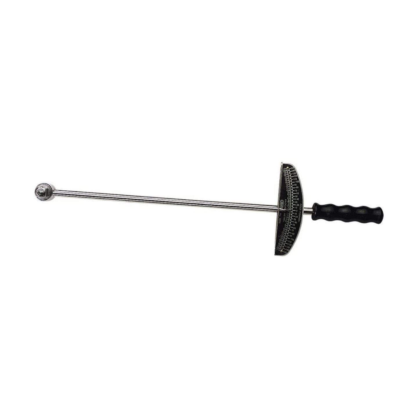 Draper 34487 Powerset Torque Wrench, 1/2" Square Drive, 0-21Kg/M Or 0-150Lb-Ft, 460mm