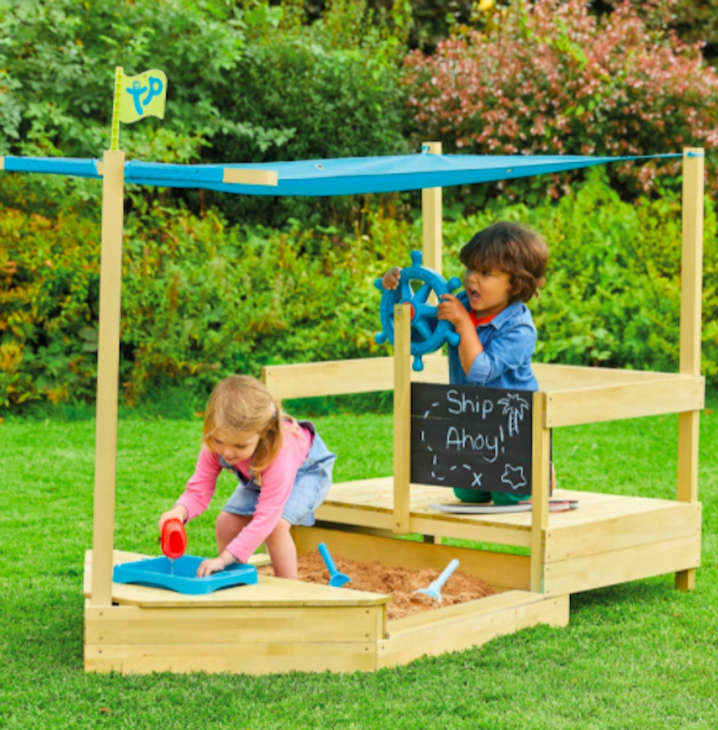 Ahoy Wooden Play Boat, £134.99