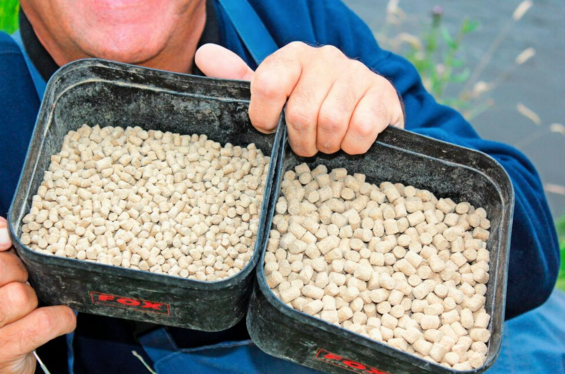 Mix your pellet sizes