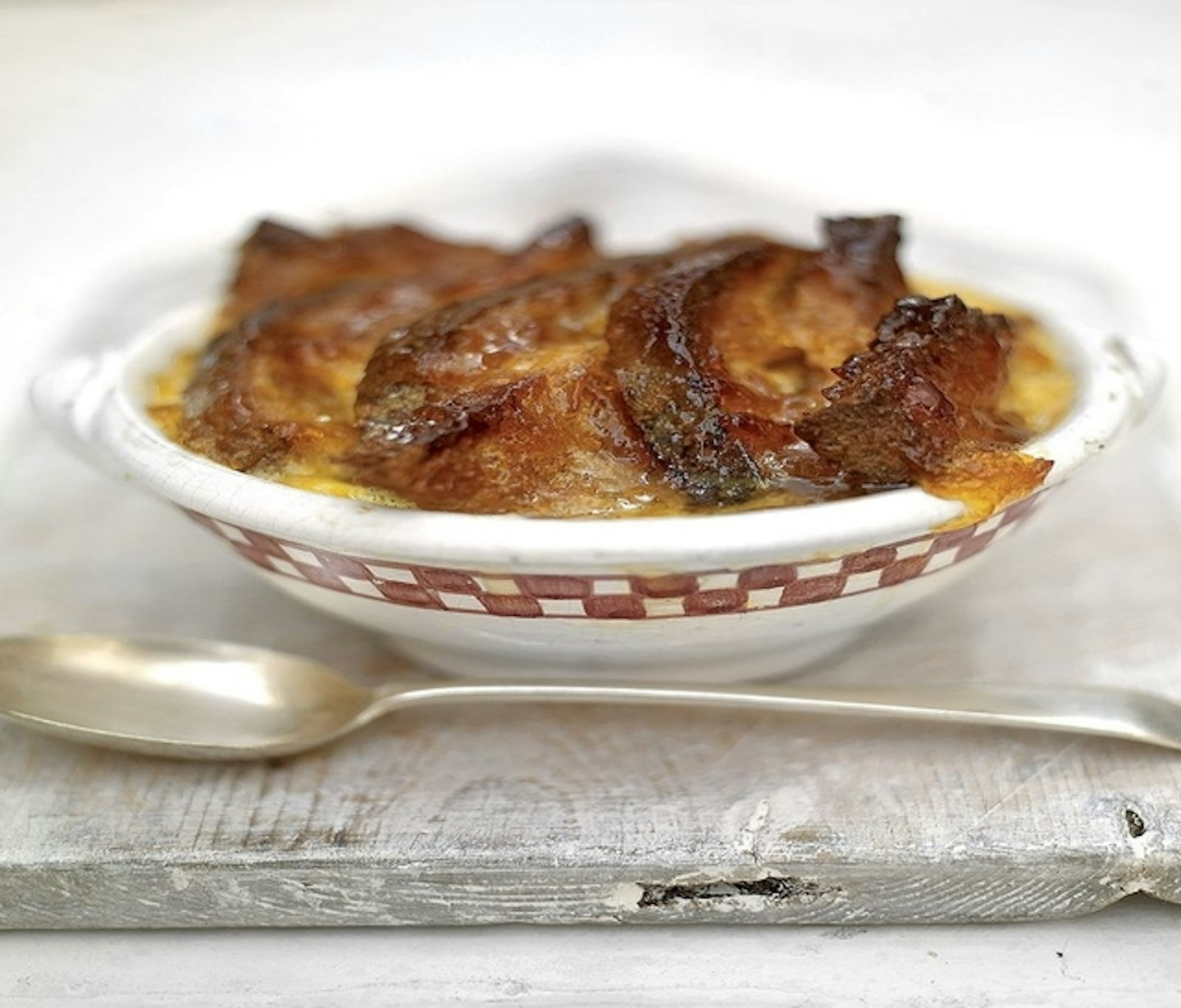 Jamie Oliver bread and butter pudding with marmalade