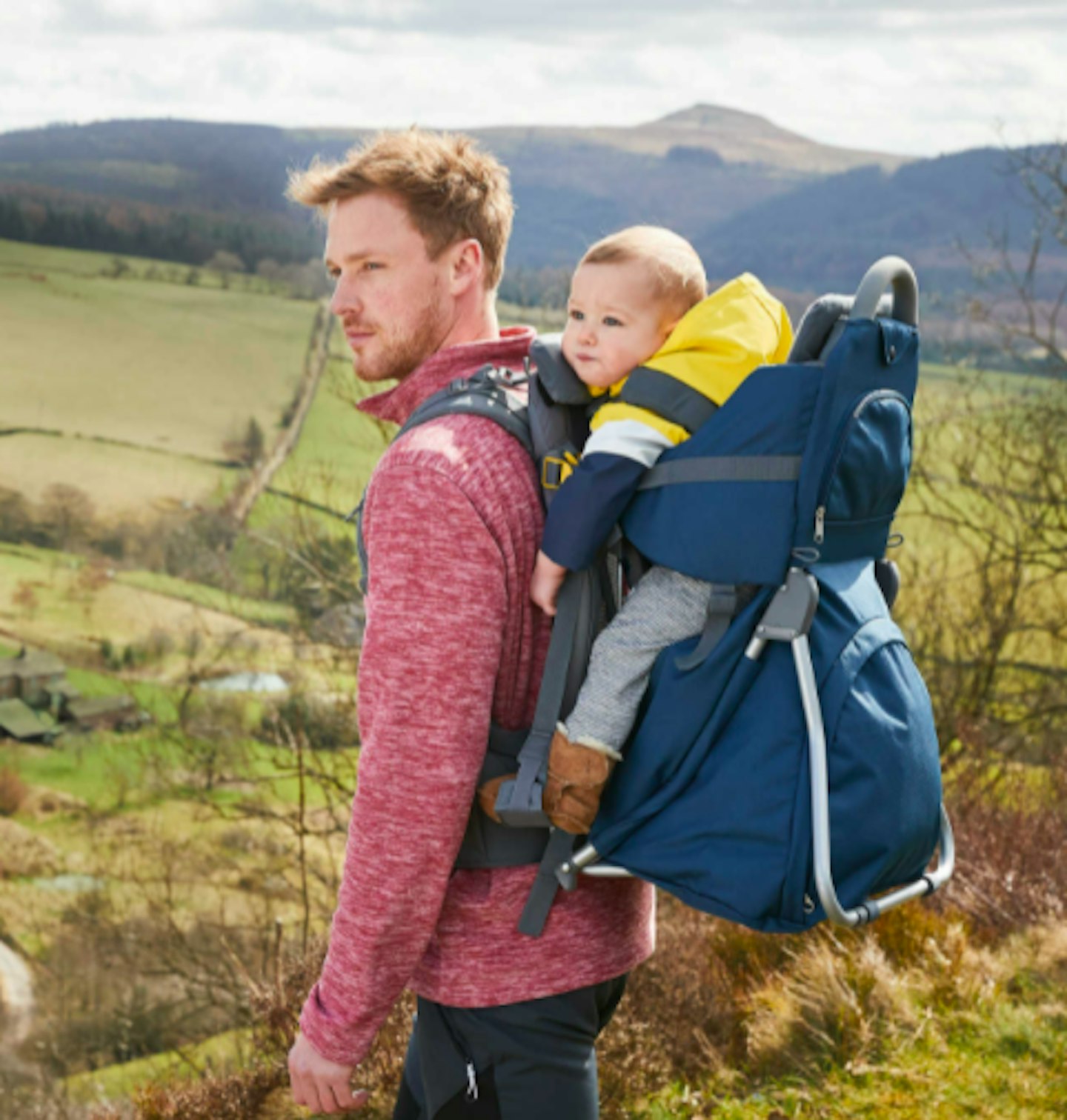Blue Hiking Baby Carrier, £69.99