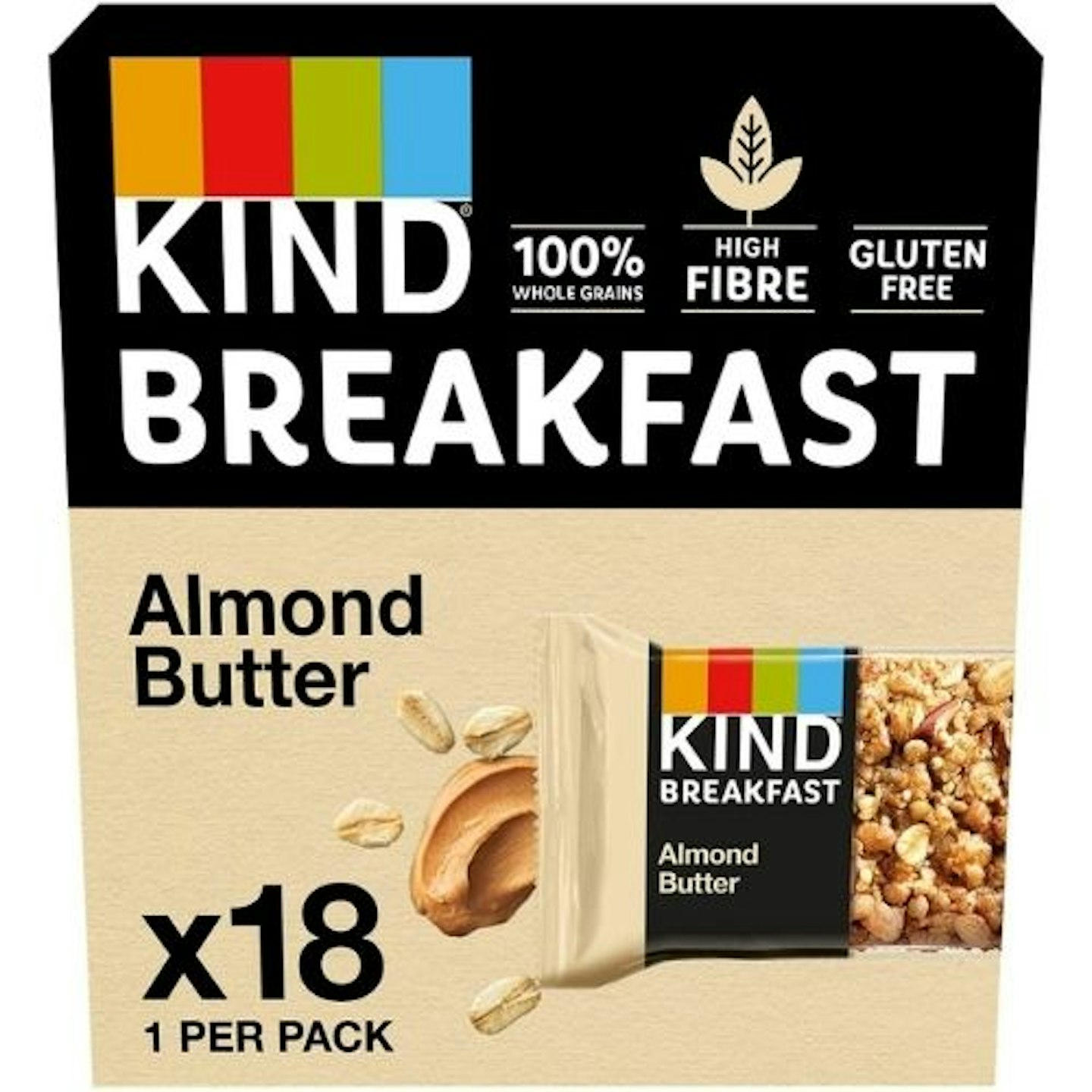 KIND Almond Butter Breakfast Cereal Bars