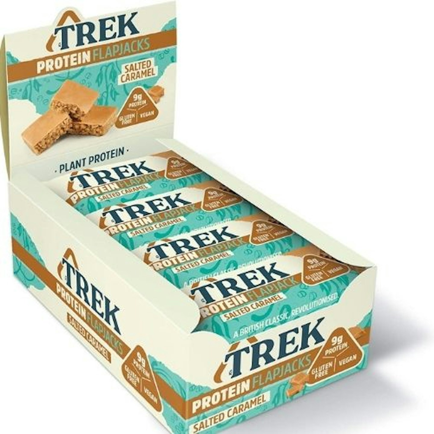 Trek High Protein Salted Caramel Flapjack