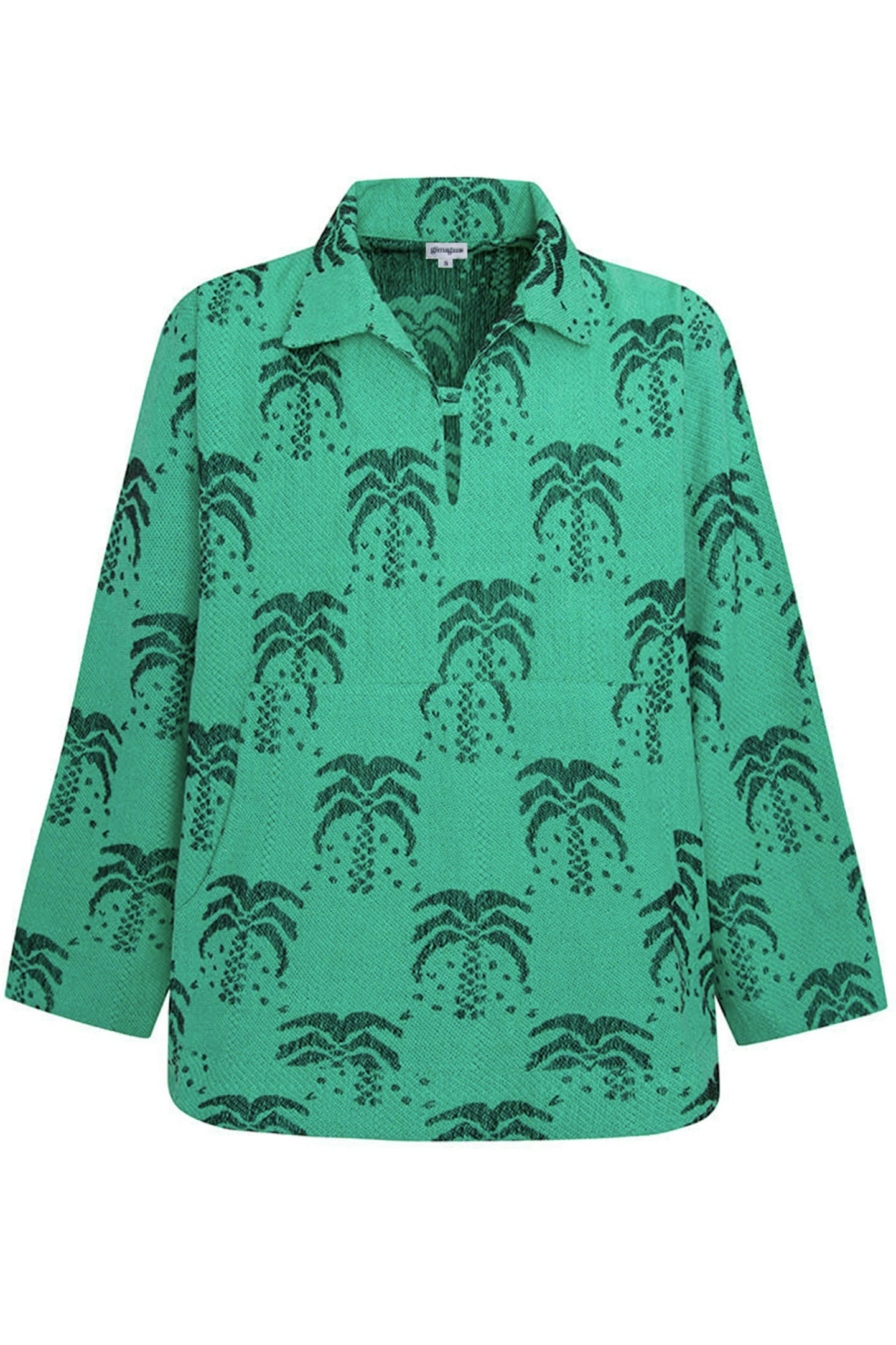 Gimaguas, Green Palm Poncho, £113