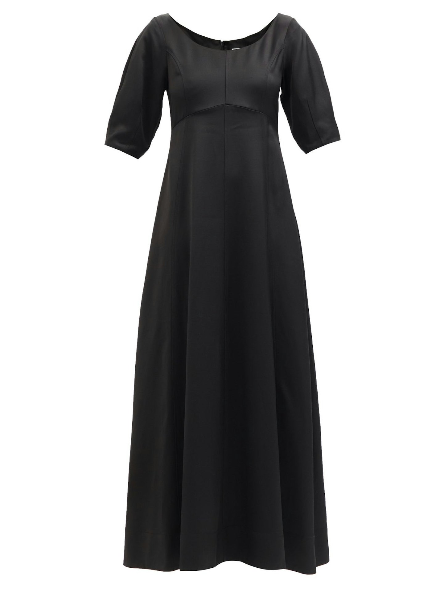 Totu00eame, Puffed-Sleeve Twill Maxi Dress, WAS £630 NOW £283