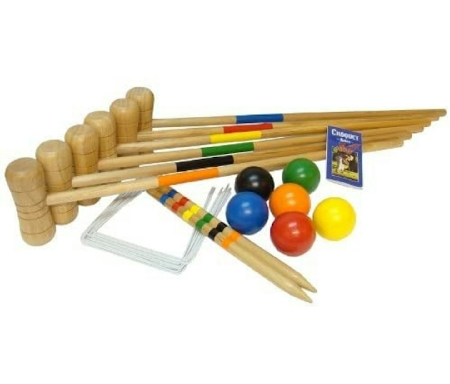 Garden croquet set