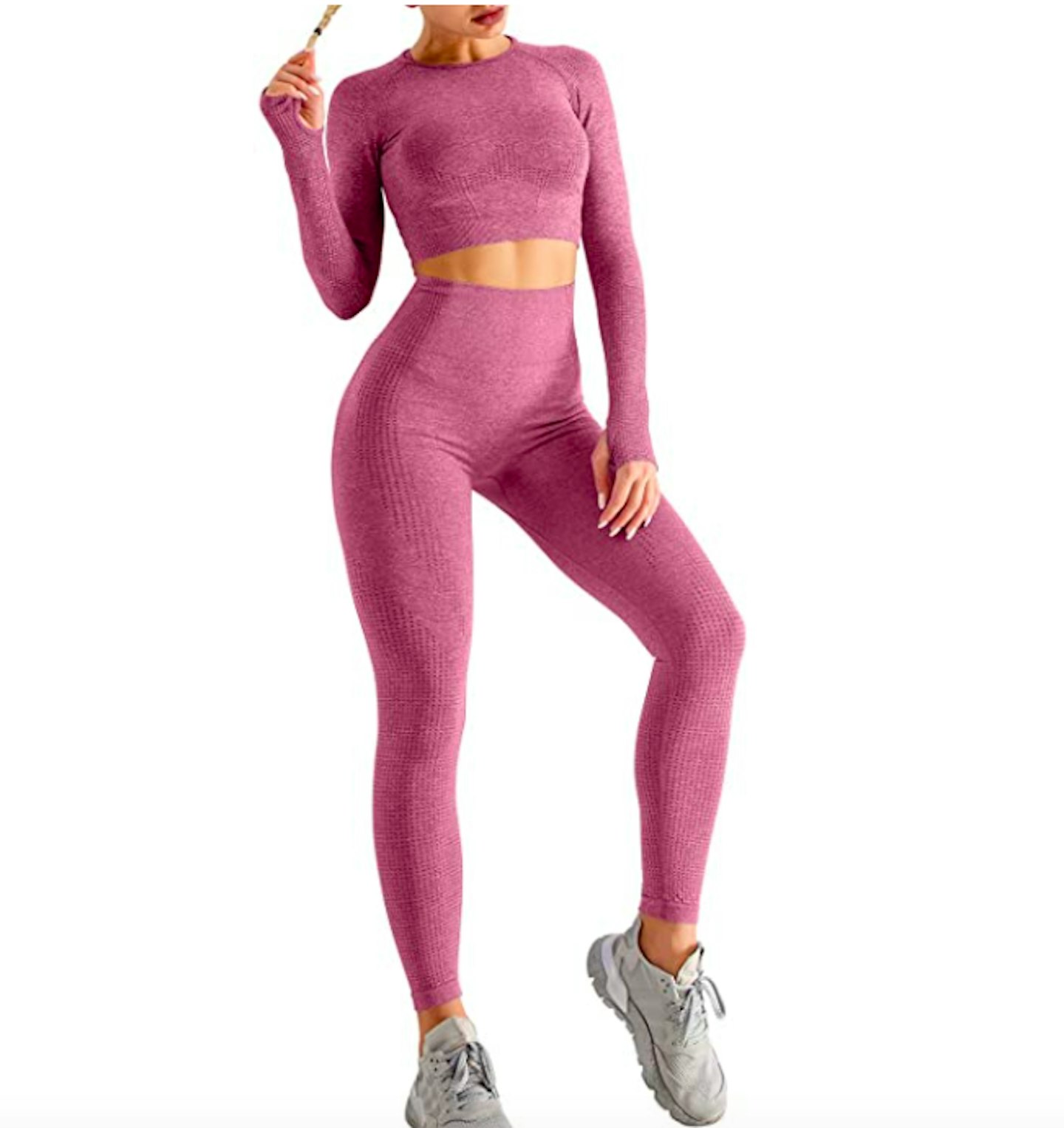 Women Pink Workout set - Mountainotes LCC Outdoors and Fitness