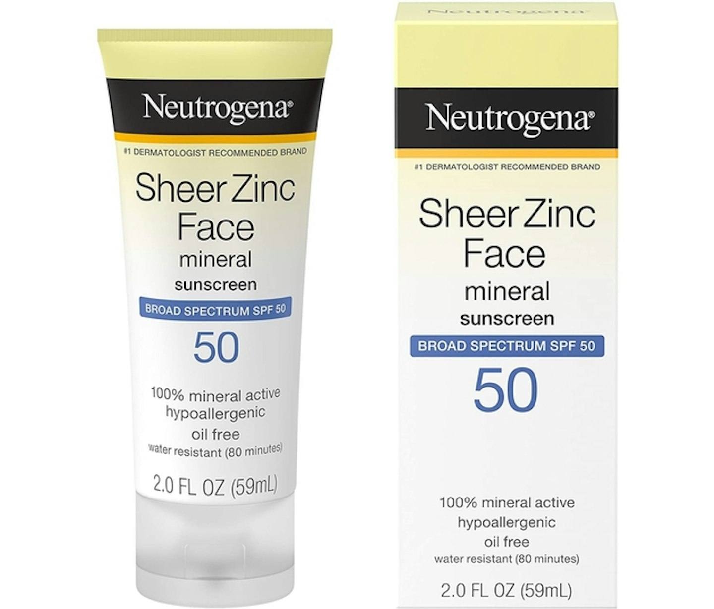 Neutrogena Sheer Zinc Face Dry-Touch Sunscreen