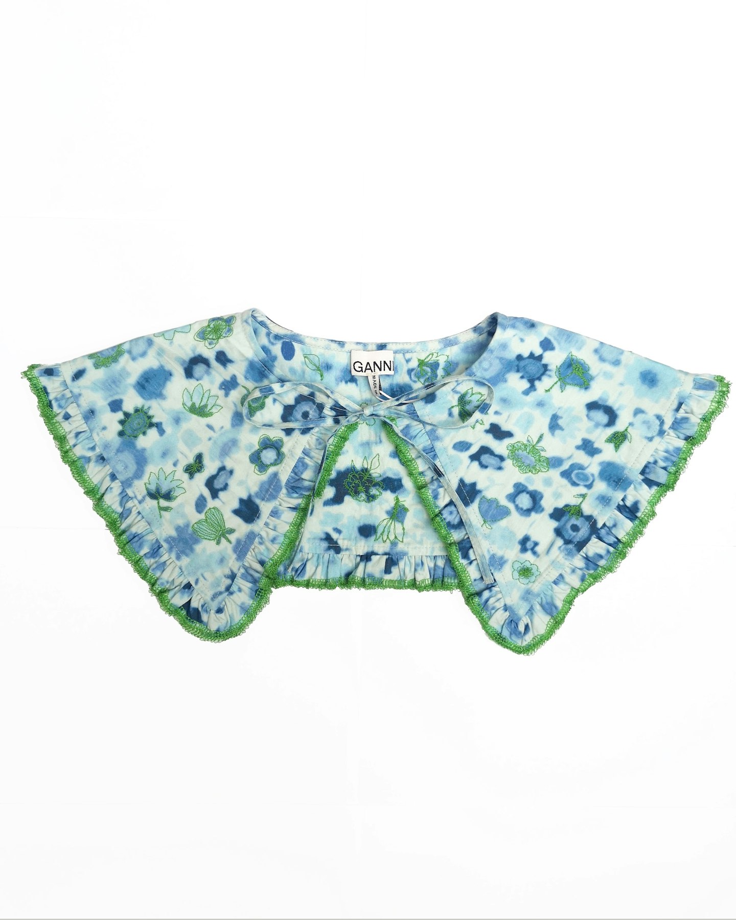 @rosvae, Blue Floral Collar, £65