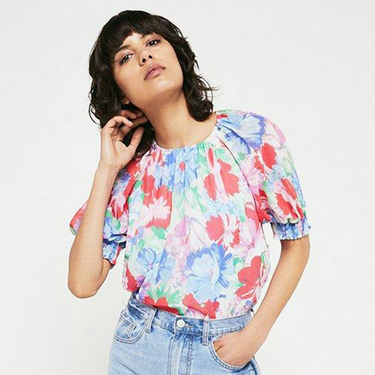 Swing Top In Floral
