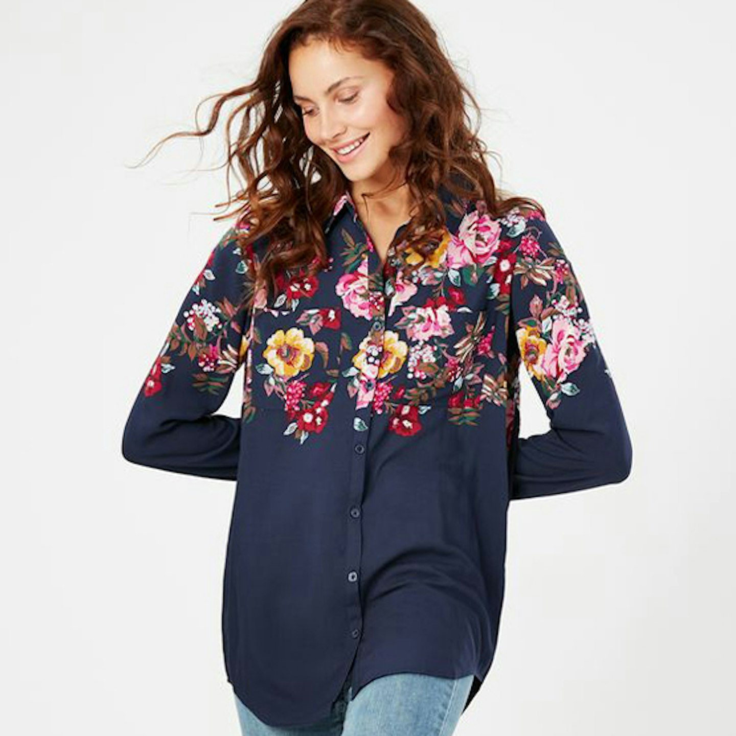 Elvina Button Through Shirt