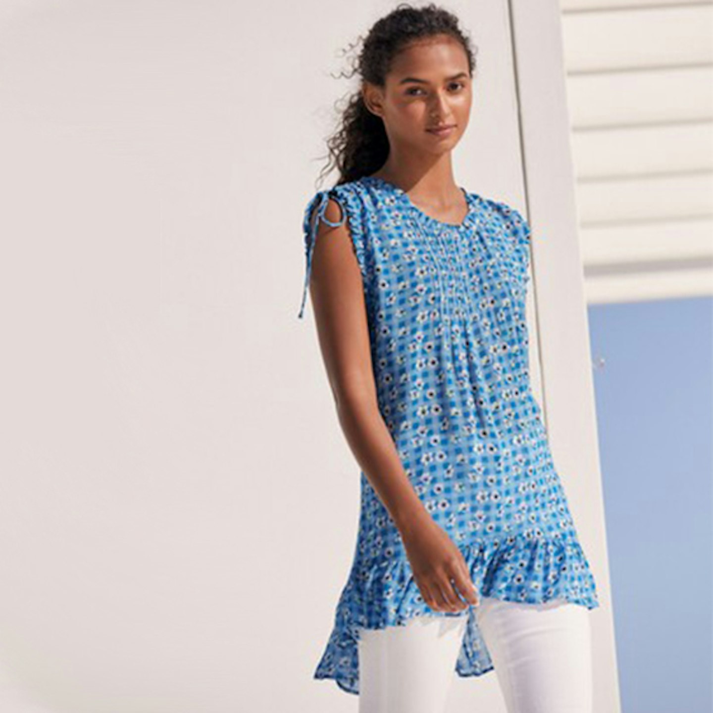 Sleeveless Blouse