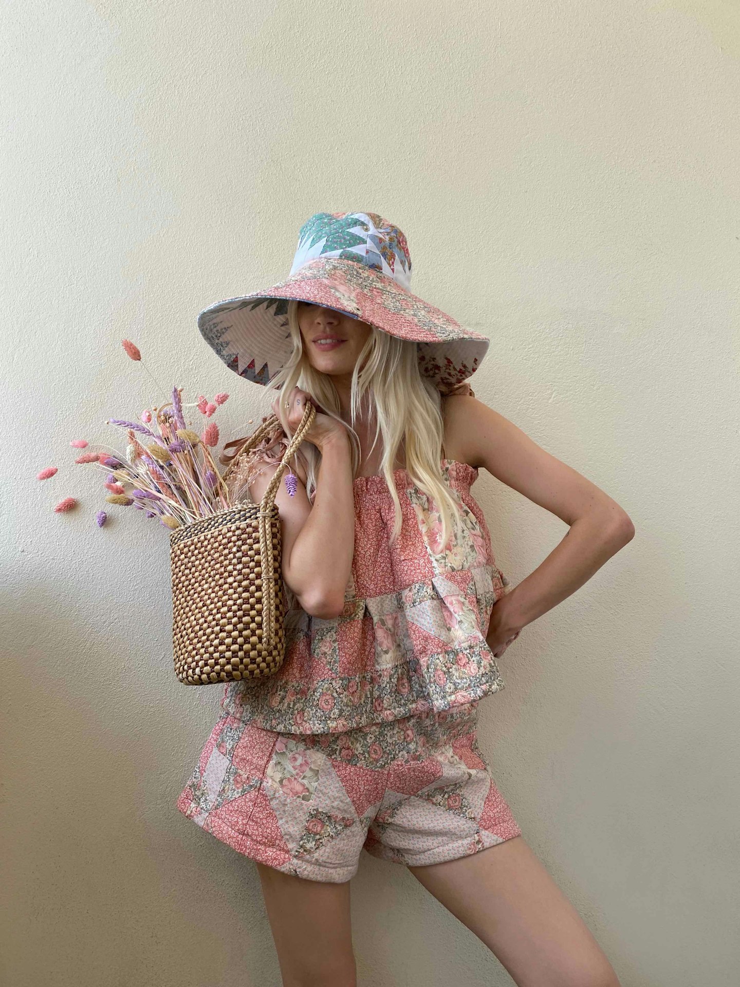 Kasia Chinery in Magpie Vintage x Damson Madder 
