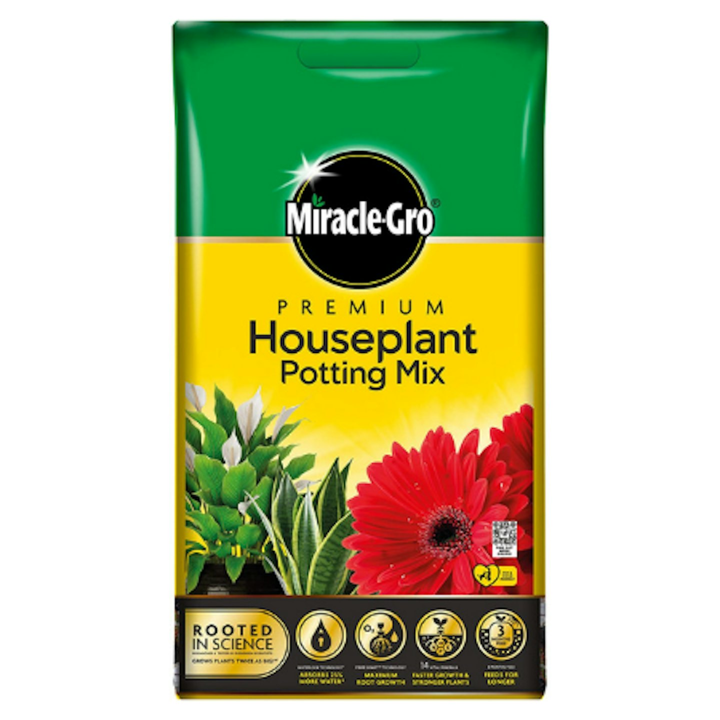 Miracle-Gro Premium Houseplant Potting Mix compost