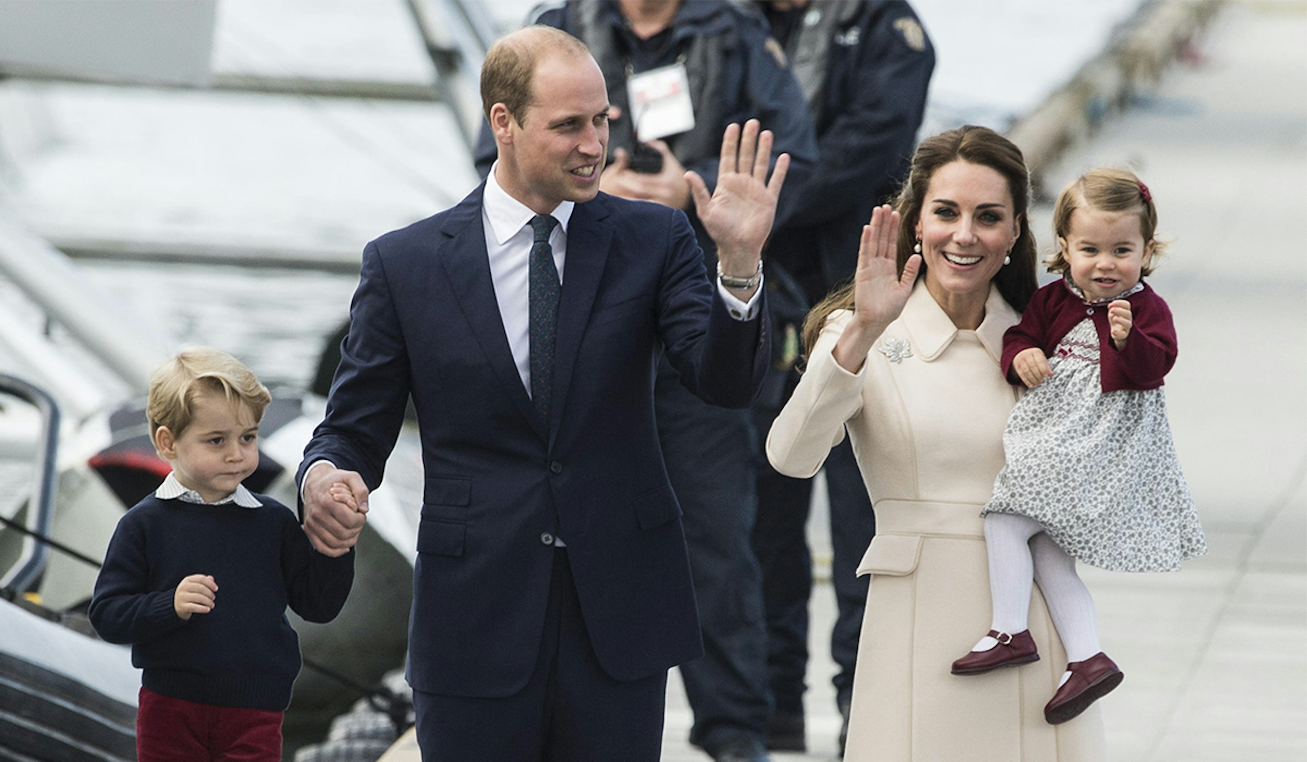 Prince George and family