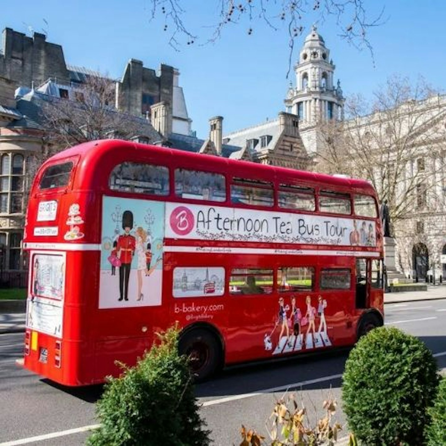 B Bakery Vintage Afternoon Tea Bus Tour for Two