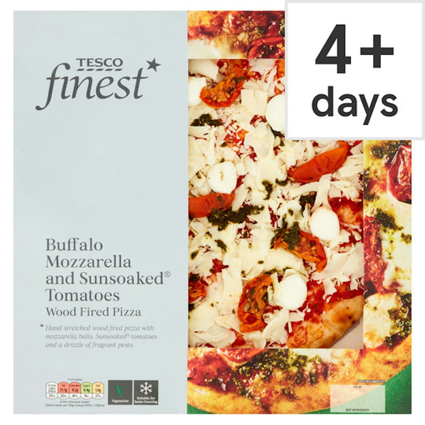 Tesco Finest Buffalo Mozzarella & Tomato Pizza