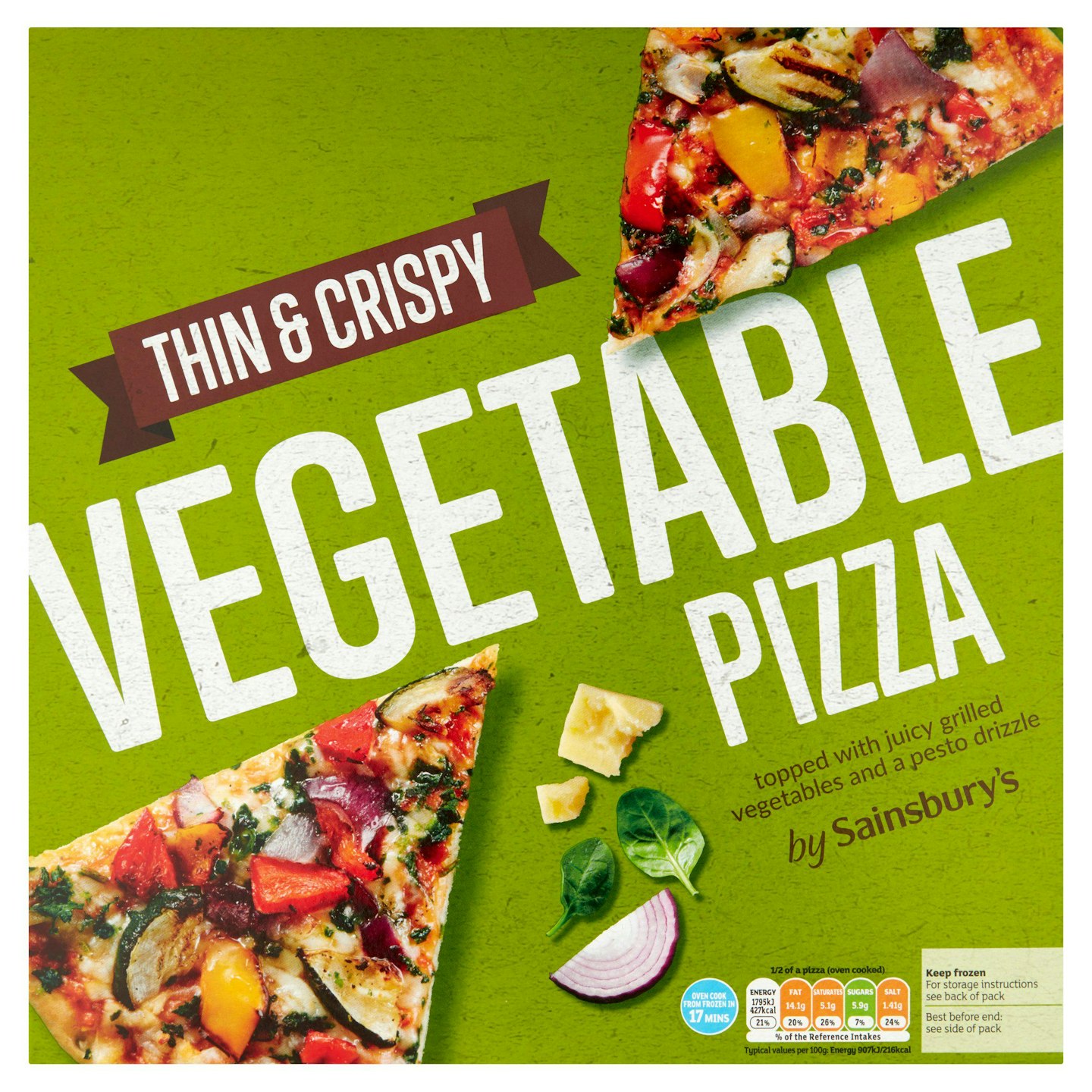 Sainsbury's Vegetable Pizza