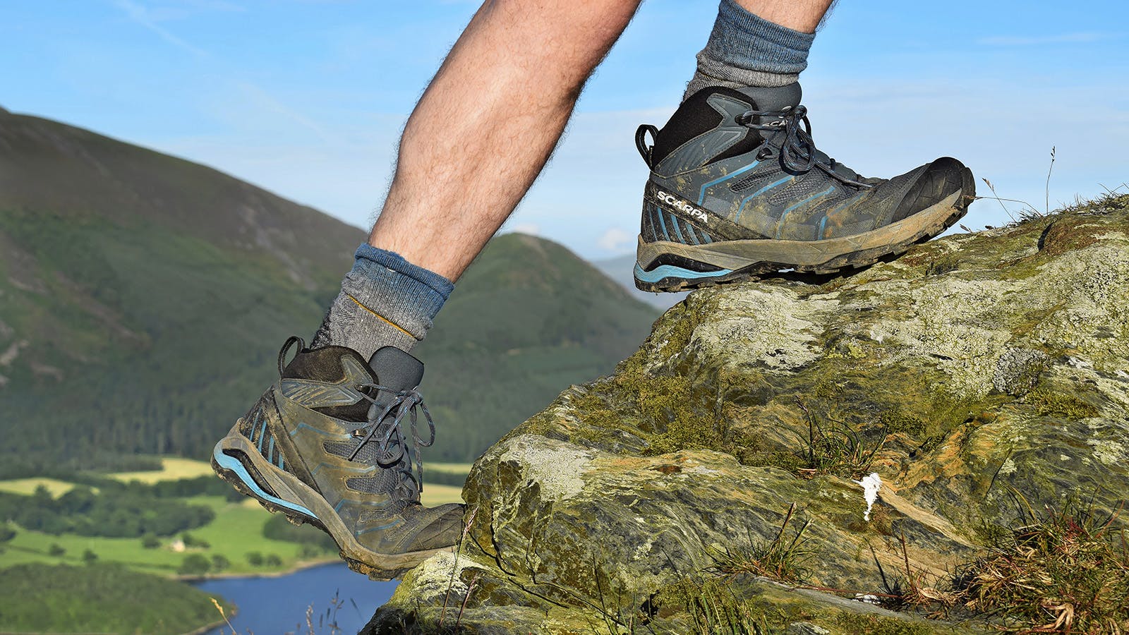 Quality Men's Luxor 2 Mid Waterproof Walking Boots Hiking Trekking UK Delivery 
