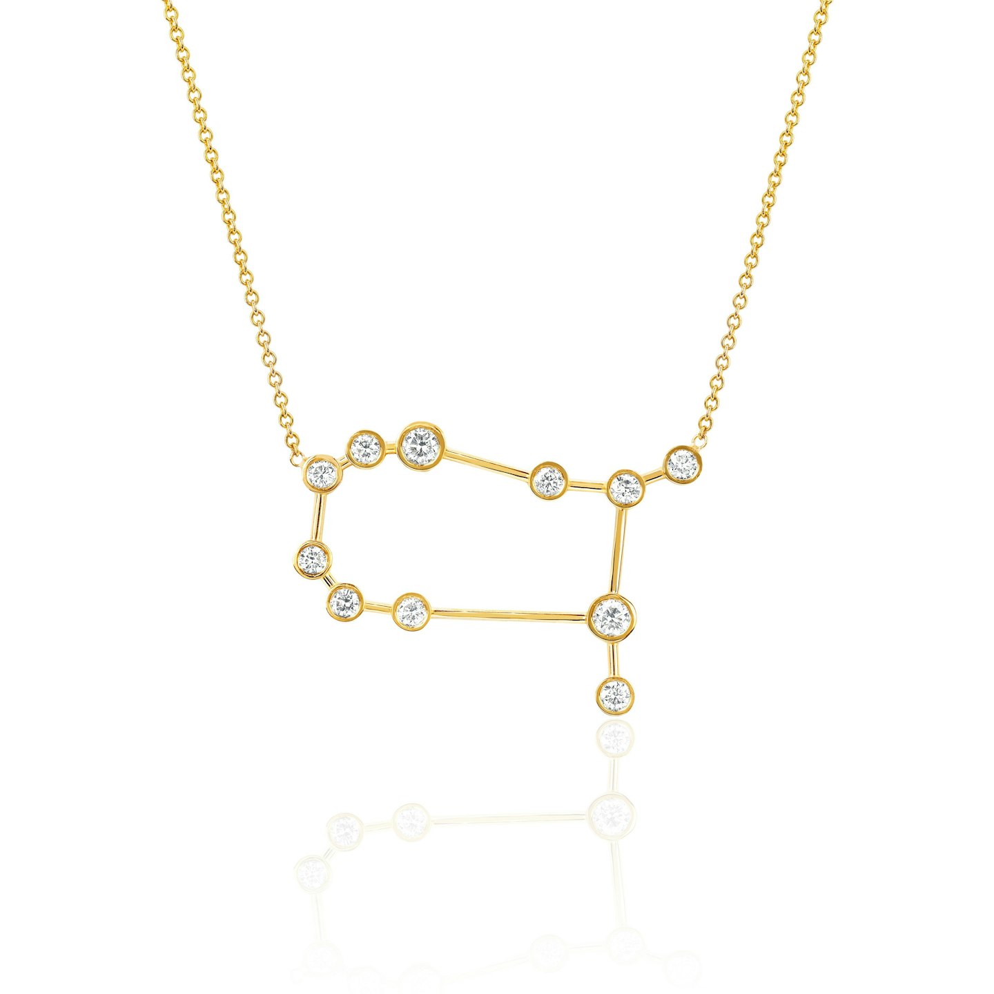 Logan Hollowell, Gemini Constellation Necklace, £1,285