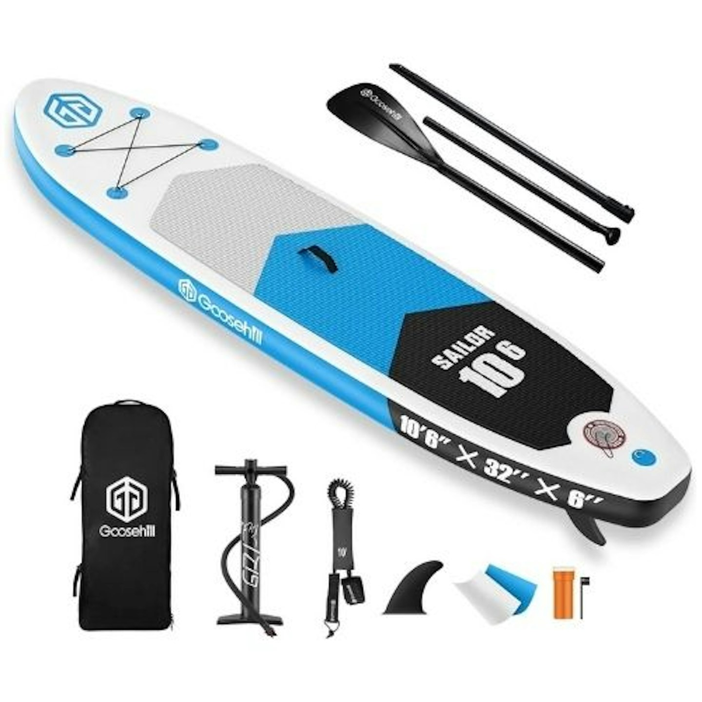 Goosehill Inflatable Stand Up Paddle Board