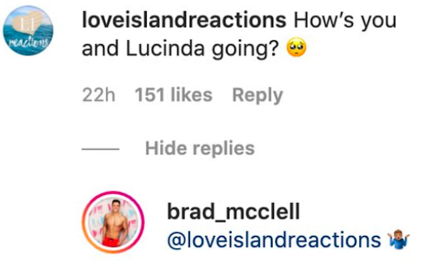 brad-mcclelland-lucinda-strafford-love-island 