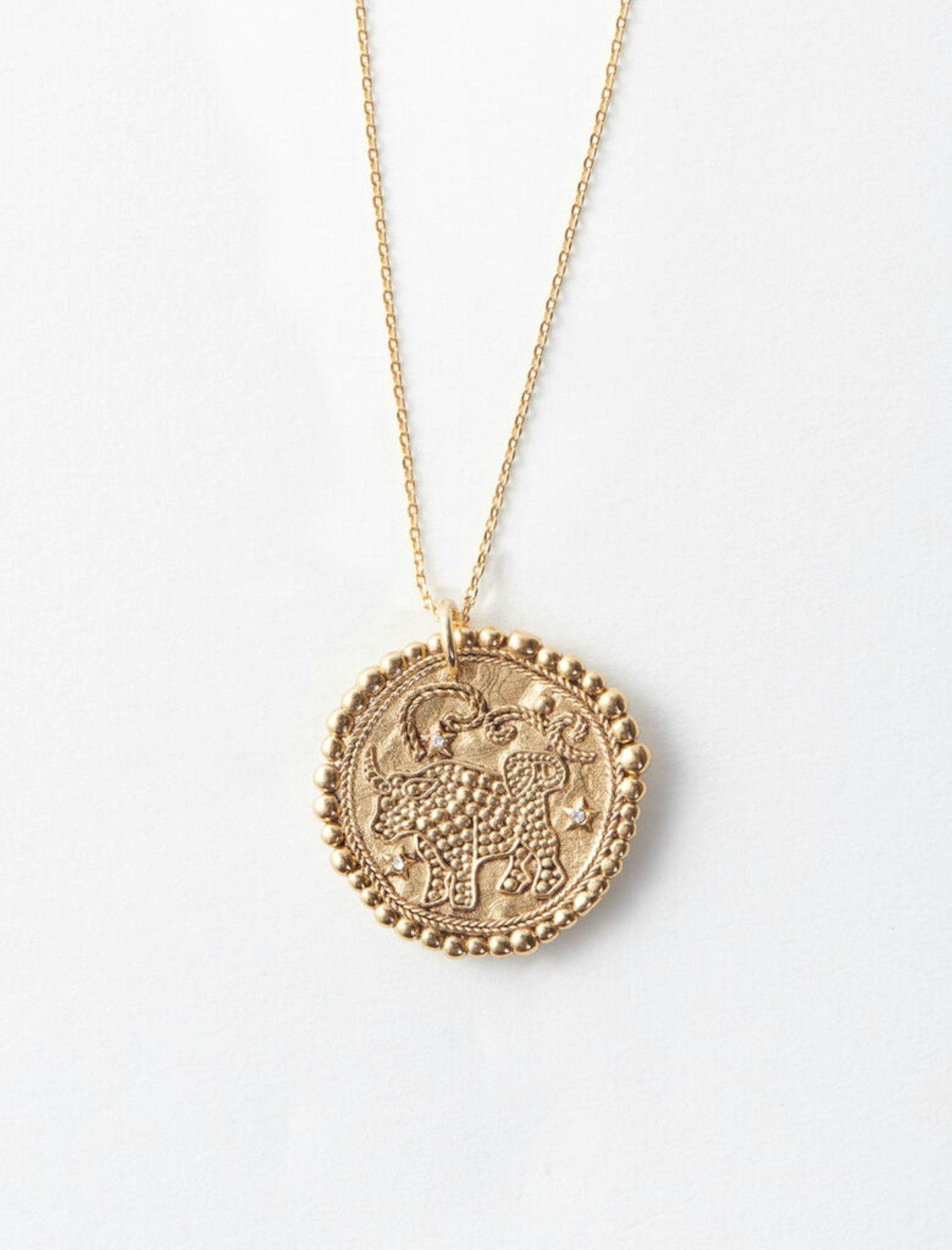 Maje, Taurus Zodiac Sign Necklace, £79