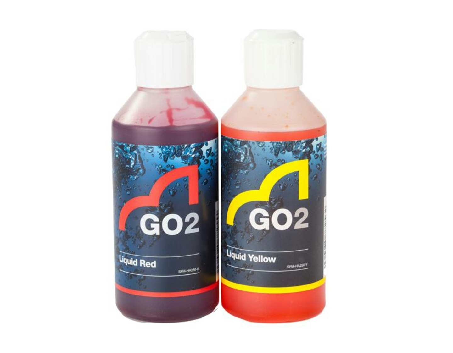 GO2 Liquid Red & liquid Yellow