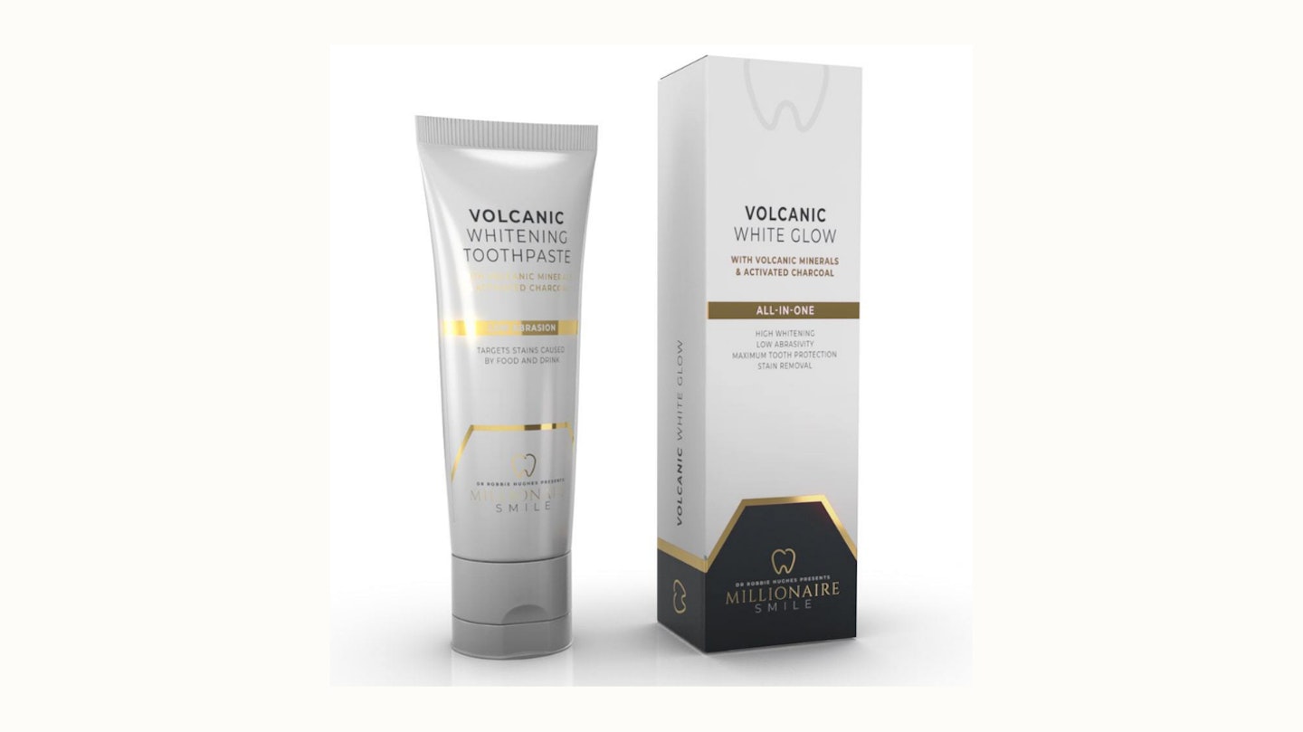 Millionaire Smile Volcanic White Glow Toothpaste