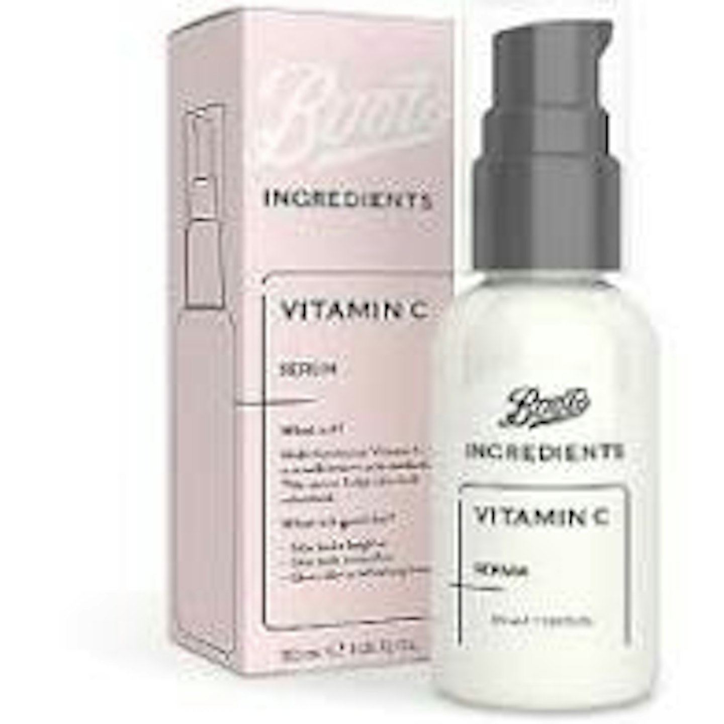 offer Boots Ingredients Vitamin C Serum 30ml, £6
