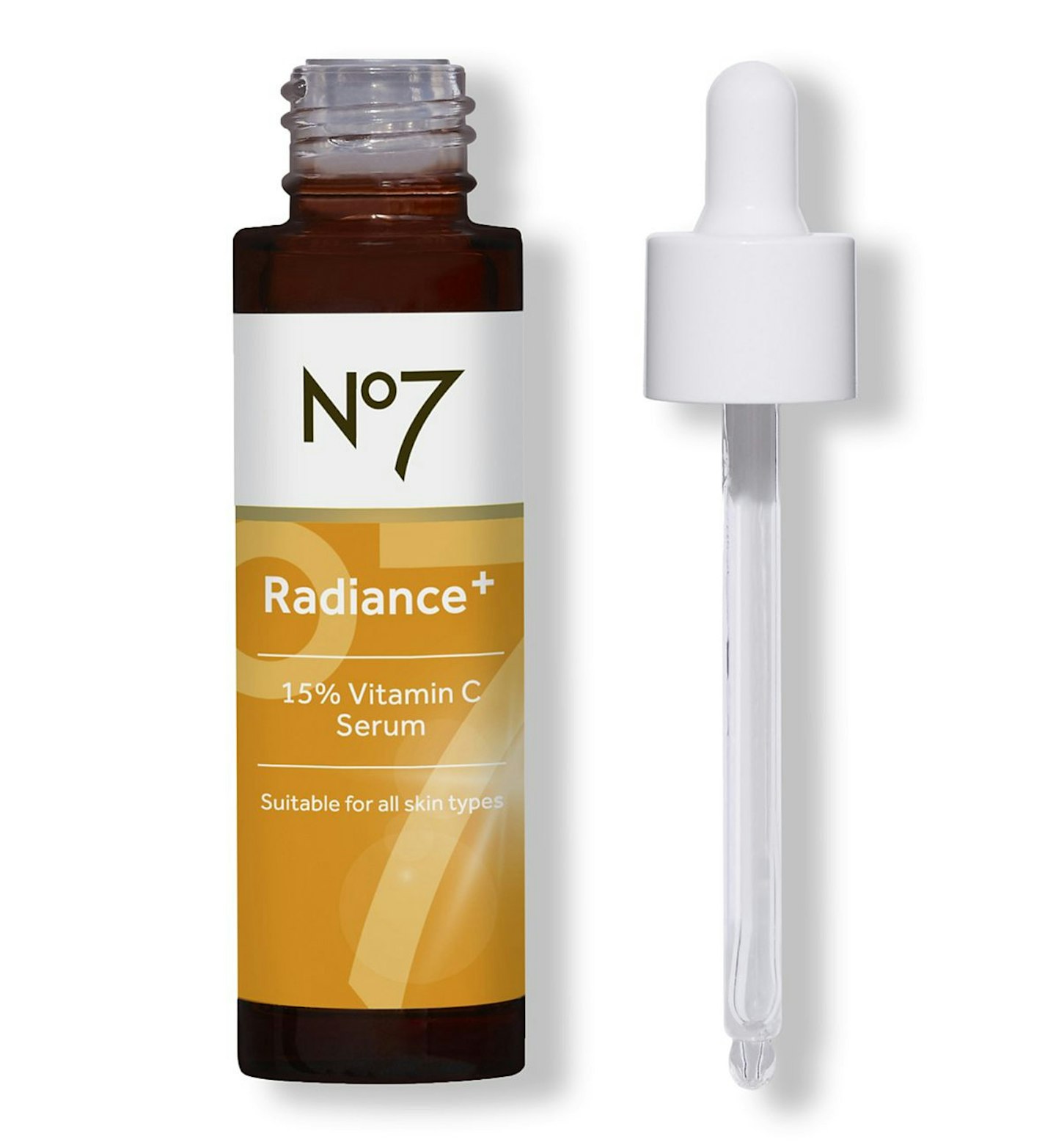 offer No7 Radiance+ 15% Vitamin C Serum, £13.96