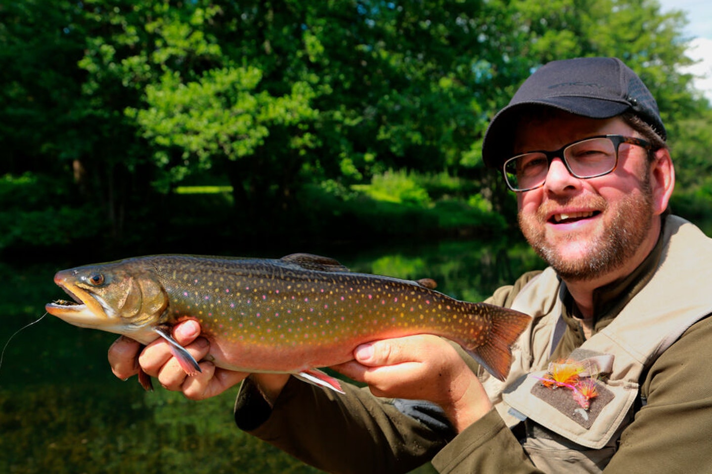 Martin Bowler is trout fishing for a new species