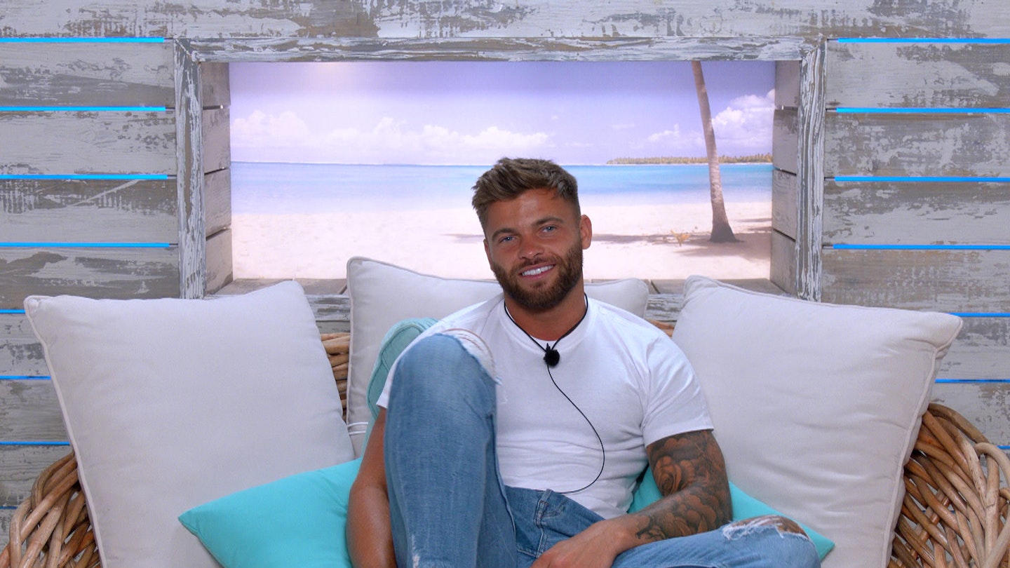 love island jake beach hut